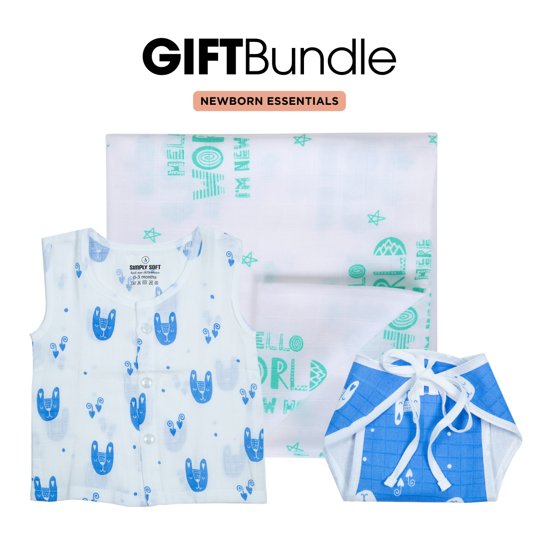 Newborn Swaddle and Jabla Set - Perfect Newborn Essentials -Baby Gift Bundle