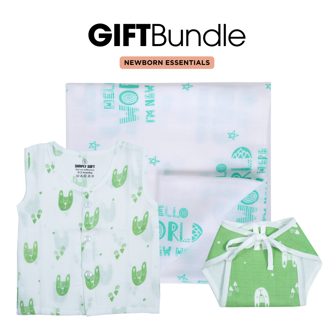 Newborn Swaddle and Jabla Set - Perfect Newborn Essentials -Baby Gift Bundle