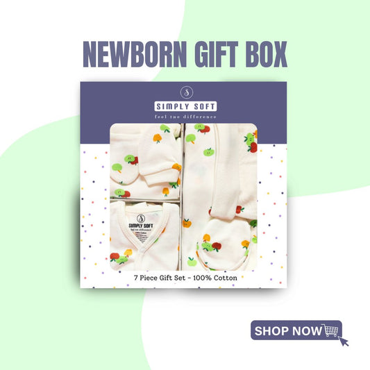 Newborn Baby Gift box of 7 pieces