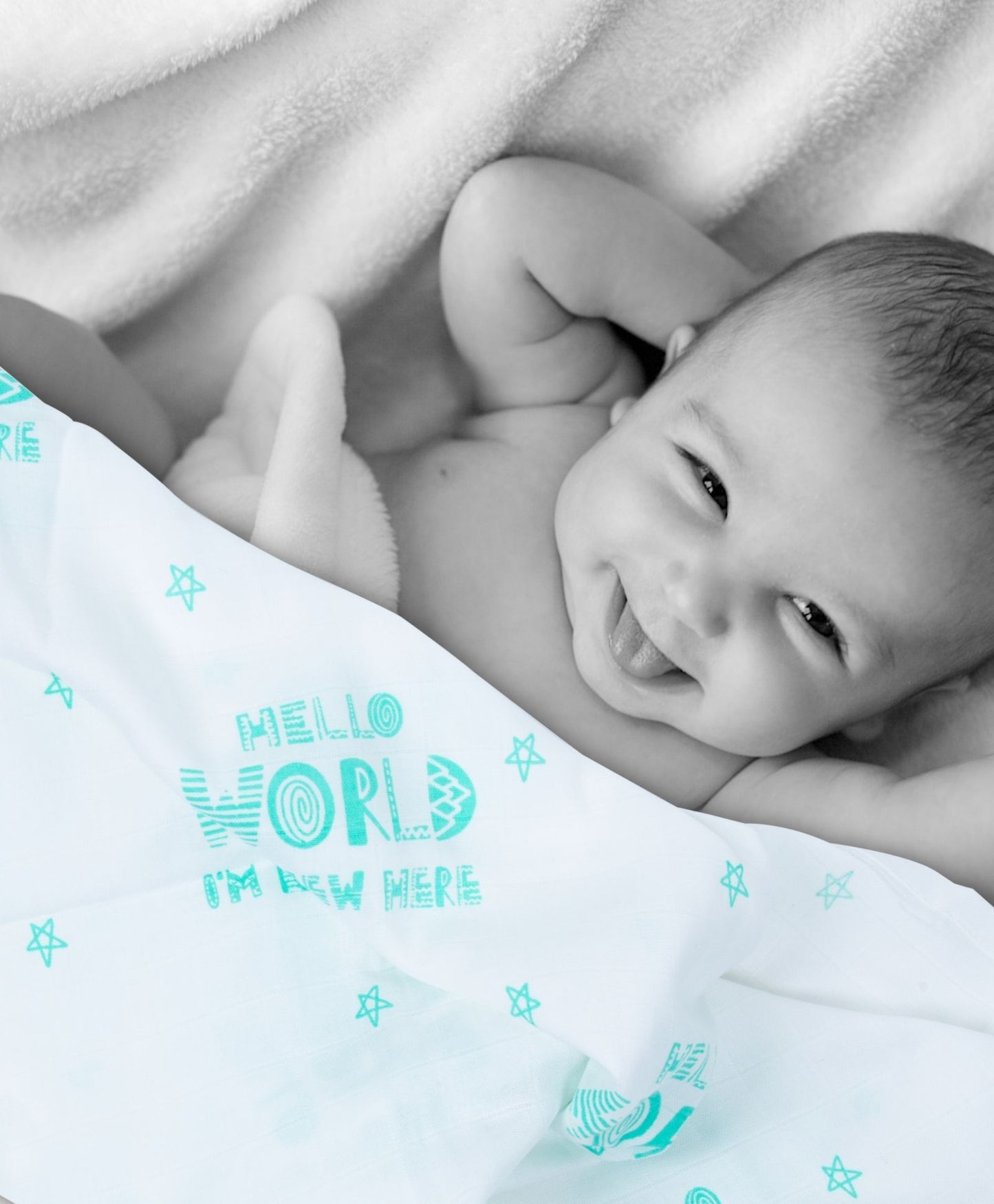 100% Organic Cotton Swaddle : Wrap Your Little Bundle in Pure Organic Comfort