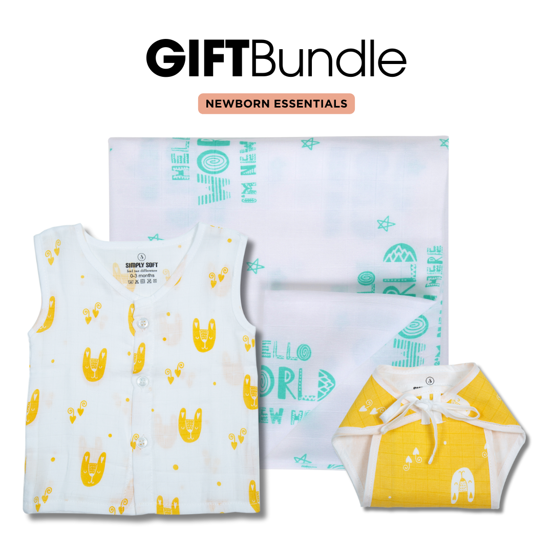 Newborn Swaddle and Jabla Set - Perfect Newborn Essentials -Baby Gift Bundle