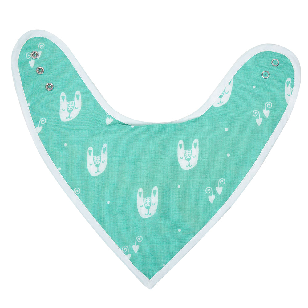 100% Organic Cotton Bandana Bibs: Stylish and Sustainable Baby Essentials