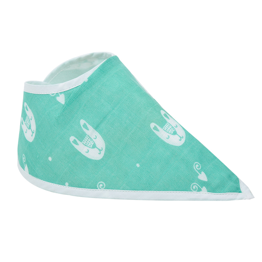 100% Organic Cotton Bandana Bibs: Stylish and Sustainable Baby Essentials