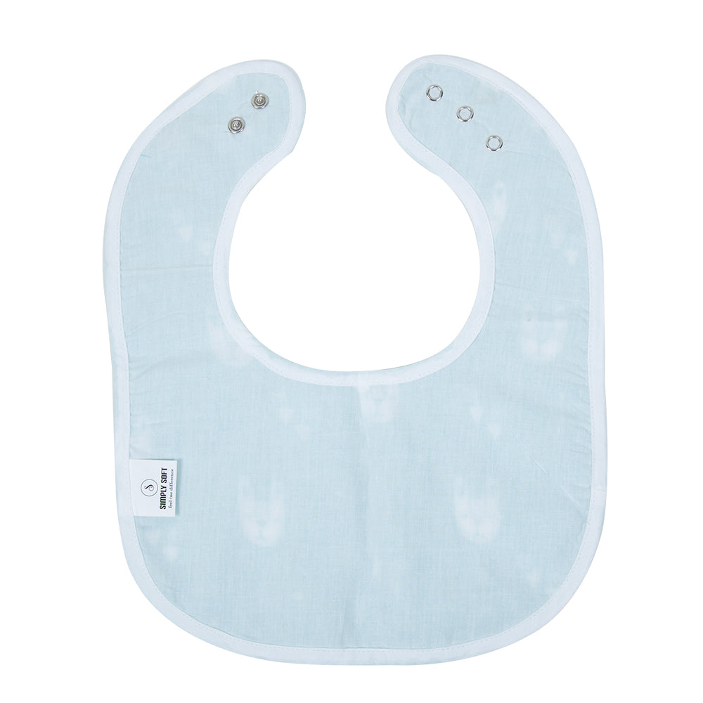 Organic Cotton Set of Two Bibs: Stylish and Comfortable Baby Feeding Essentials